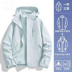 Imogen | Womens 3 In 1 Waterproof Hooded Softshell Jacket