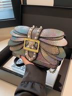 Isolde | Womens Crossbody Bag Chain Shoulder Small Square Bag