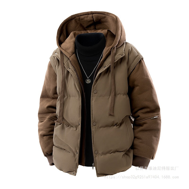 Kit | Mens Winter Puffer Padded Hooded Warm Workwear Coat - 4