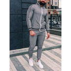 Cleo | Mens Tracksuit Shacket Two Piece Set Jacket Trousers Casual