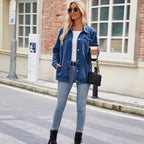 Cordelia | Womens Vintage Washed Denim Jacket