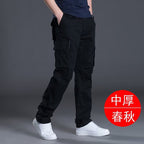 Rafferty | Mens Cargo Trousers Work Trousers Multi Pocket Workwear Trousers - 2