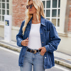 Cordelia | Womens Vintage Washed Denim Jacket