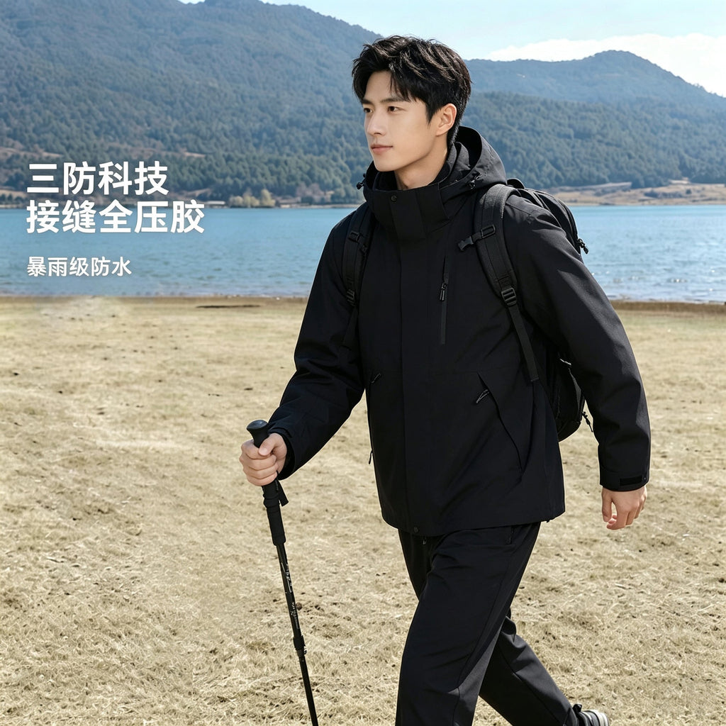 Beatrice | Womens Waterproof Fleece Lined 3 In 1 Jacket