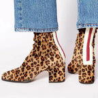 Fenella | Womens Knee High Suede Heeled Winter Long Boots - 7