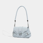York | Womens Shoulder Bag Underarm Baguette Handbag Small
