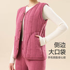Cerys | Mens Wool Thermal Base Layer Warm Sleeveless Vest - 4