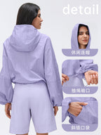 Elodie | Womens Water Resistant Hooded Lightweight Windbreaker Jacket