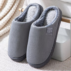 Fisk | Womens Slippers Fluffy Warm Memory Foam House Slippers