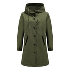 Coco | Womens Waterproof Jacket Hooded Windbreaker Lightweight Rain Coat