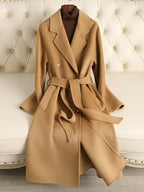 Adeline | Womens Winter Wool Longline Long Loose Warm Coat - 3