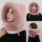 Arabella | Womens Balaclava Neck Warmer Windproof Fleece Winter Ski Mask