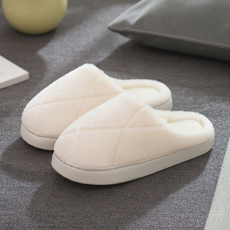 Hollis Slippers Fluffy Warm Memory Foam House Slippers