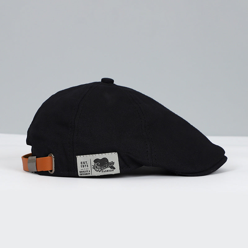 Merrick | Mens British Vintage Newsboy Peaked Flat Cap Hat - 12