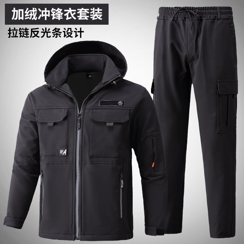 Rosamund | Mens Waterproof Fleece Lined Windproof Hiking Jacket - 6