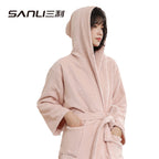 Vaughn | Womens Dressing Gown Towelling Cotton Bathrobe Robe