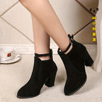 Vesper | Womens Chelsea Boots Chunky Heel British Ankle Boots