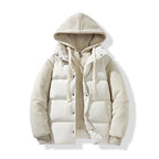 Jasper | Mens Puffer Padded Hooded Quilted Warm Winter Coat - 7