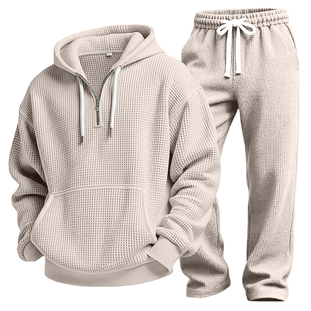 Gulliver | Mens Waffle Knit Casual Sports Versatile Trousers - 3