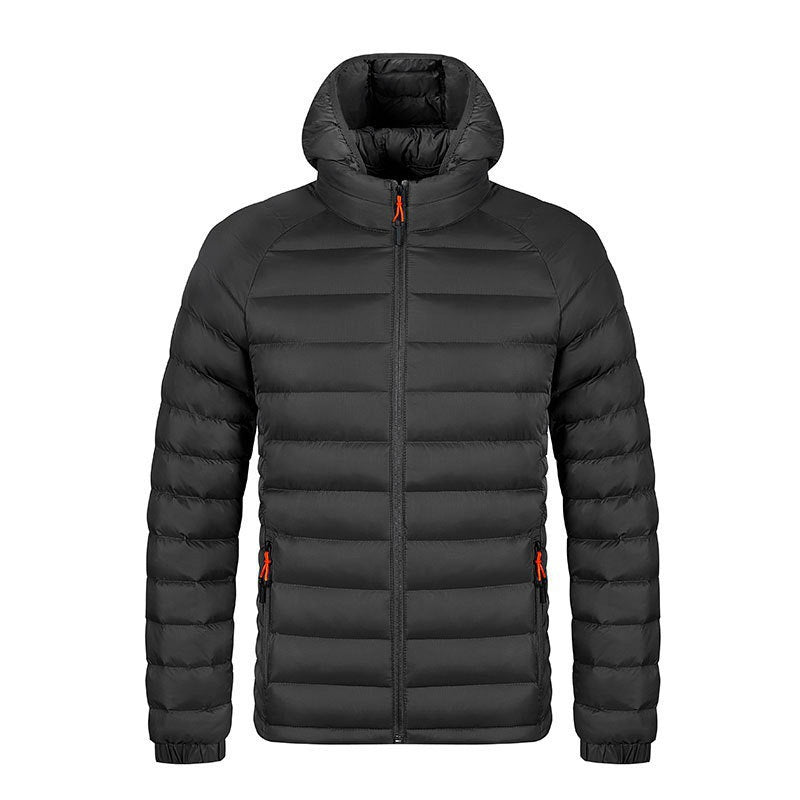 Nathaniel | Mens Puffer Jacket Hooded Padded Warm Winter Coat