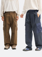 Leon | Mens Cargo Trousers Windproof Fleece Lined Outdoor Tactical Pants