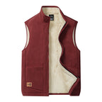 Lorne | Mens Fleece Lined Warm Casual Collared Gilet Jacket - 8