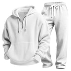 Gulliver | Mens Waffle Knit Casual Sports Versatile Trousers - 8