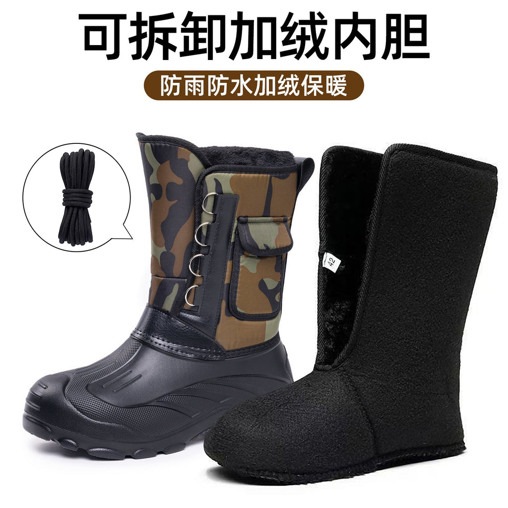 Ferris | Mens Snow Boots Waterproof Fleece Lined Warm Winter Boots