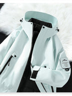 Odile | Womens Waterproof Jacket Hooded Windproof Outdoor Rain Coat