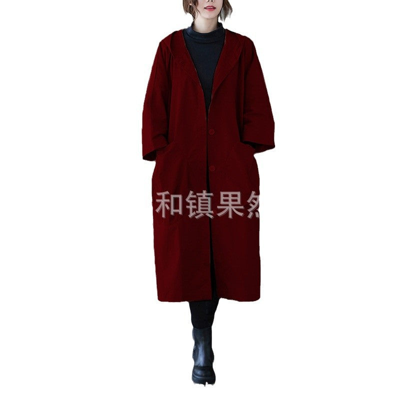 R017 | Womens Waterproof Jacket Plus Size Hooded Windproof Rain Coat