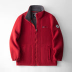 Percival | Mens Fleece Jacket Zip Up Warm Winter Casual Jacket