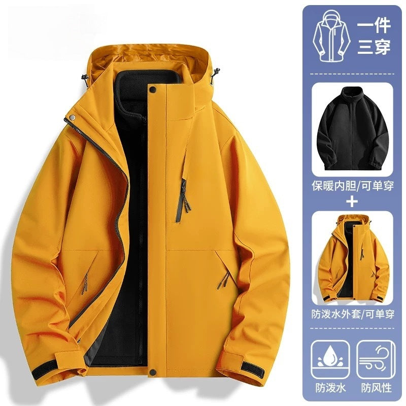 Imogen | Womens 3 In 1 Waterproof Hooded Softshell Jacket