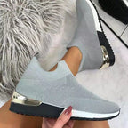 Mabel | Womens Trainers Sock Knit Slip On Breathable Running Shoes