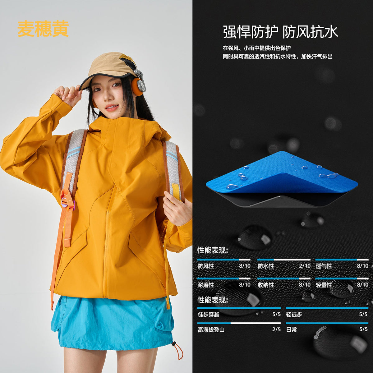 Harriet | Womens Waterproof Windproof Softshell Jacket