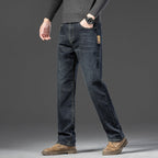 Jules | Mens Straight Leg Loose Washed Retro Jeans - 2