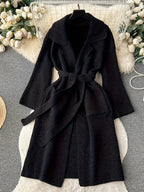 Pippa | Womens Cardigan Knitted Longline Open Front Sweater