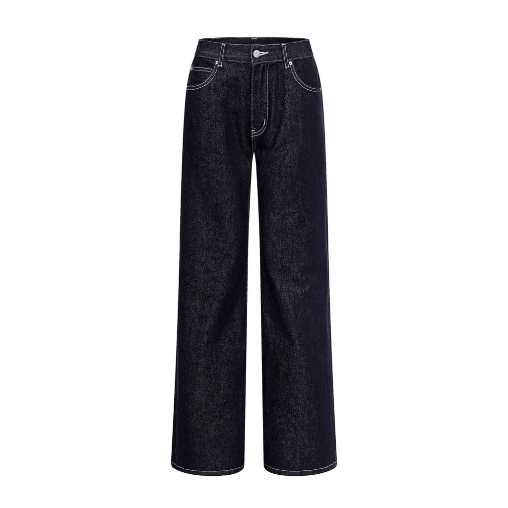 Florence | Womens Oversized Stand Collar Denim Jacket