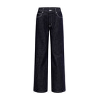 Florence | Womens Oversized Stand Collar Denim Jacket