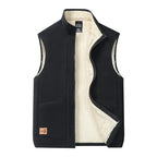 Lorne | Mens Fleece Lined Warm Casual Collared Gilet Jacket - 7