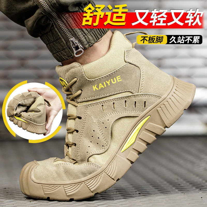 Ivor | Mens Safety Boots Steel Toe Work Shoes Non Slip Puncture Resistant