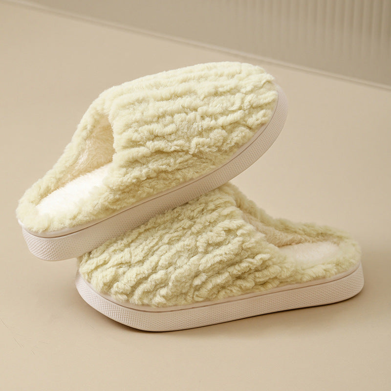 Hollis Slippers Fluffy Warm Memory Foam House Slippers
