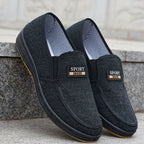 Cedric | Mens Canvas Work Shoes Breathable Lightweight Non Slip Shoes - 12