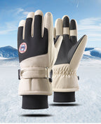 Wilbur | Womens Water Resistant Windproof Touchscreen Winter Warm Ski Gloves - 17