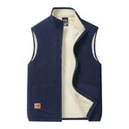 Lorne | Mens Fleece Lined Warm Casual Collared Gilet Jacket - 9