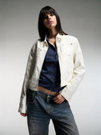 Freya | Womens Cropped Vintage Denim Jacket