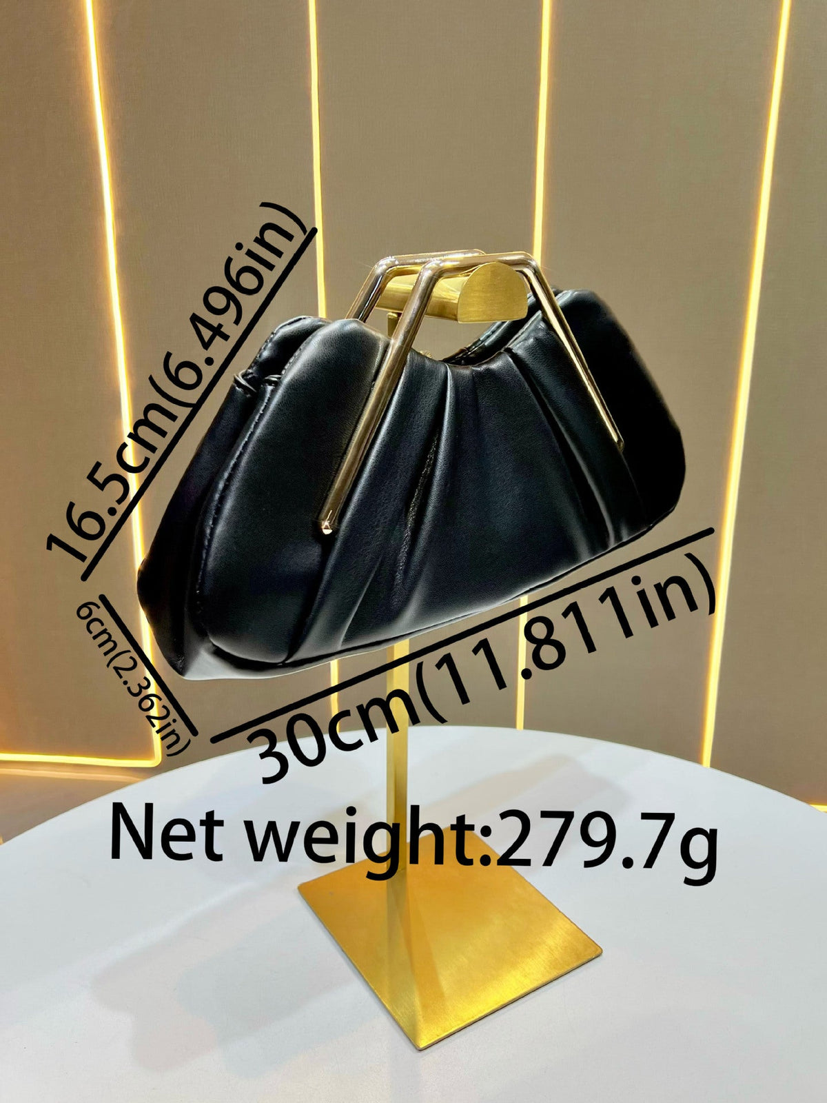 Ines | Womens Clutch Bag Evening Dinner Party Bag