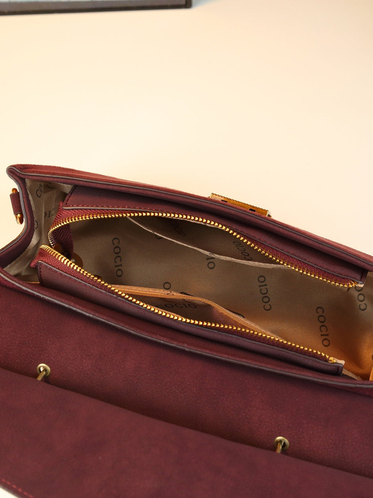Rowena | Womens Shoulder Bag Crossbody Pebbled Lock Handbag