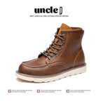 Hamish | Mens Work Boots Fleece Lined Warm Retro Boots - 1
