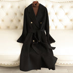 Adeline | Womens Winter Wool Longline Long Loose Warm Coat - 6
