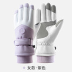 Wilbur | Womens Water Resistant Windproof Touchscreen Winter Warm Ski Gloves - 11